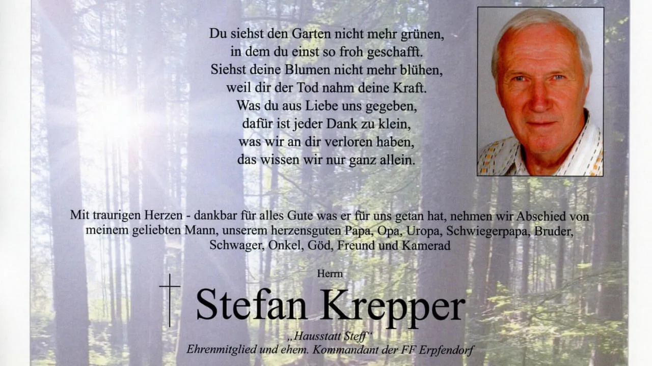 OBI Stefan Krepper verstorben